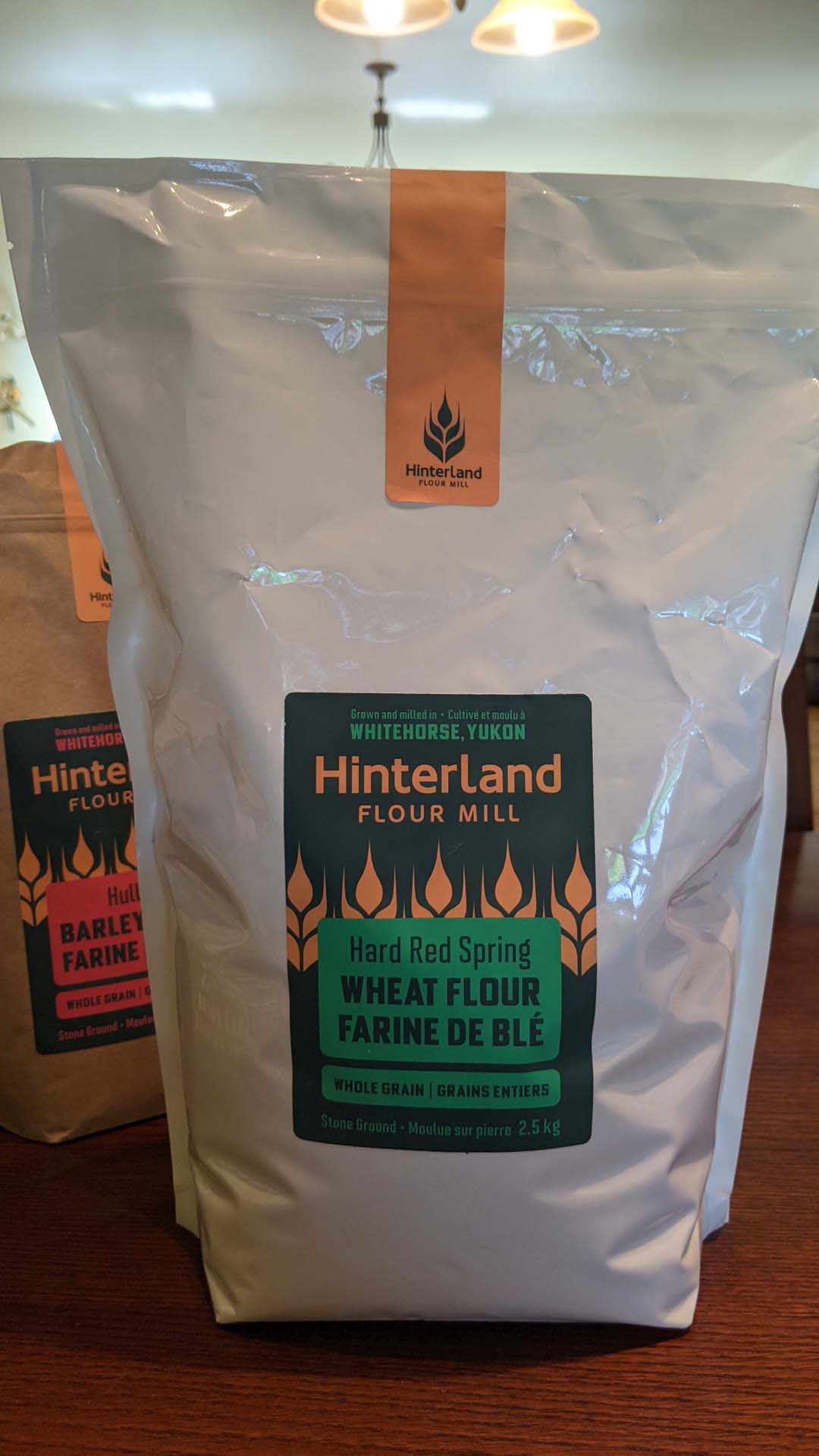 Hinterland Wheat Flour  - Grown and processed in the Yukon
